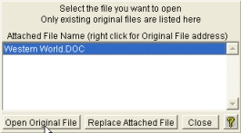 Open the original Word Processing File